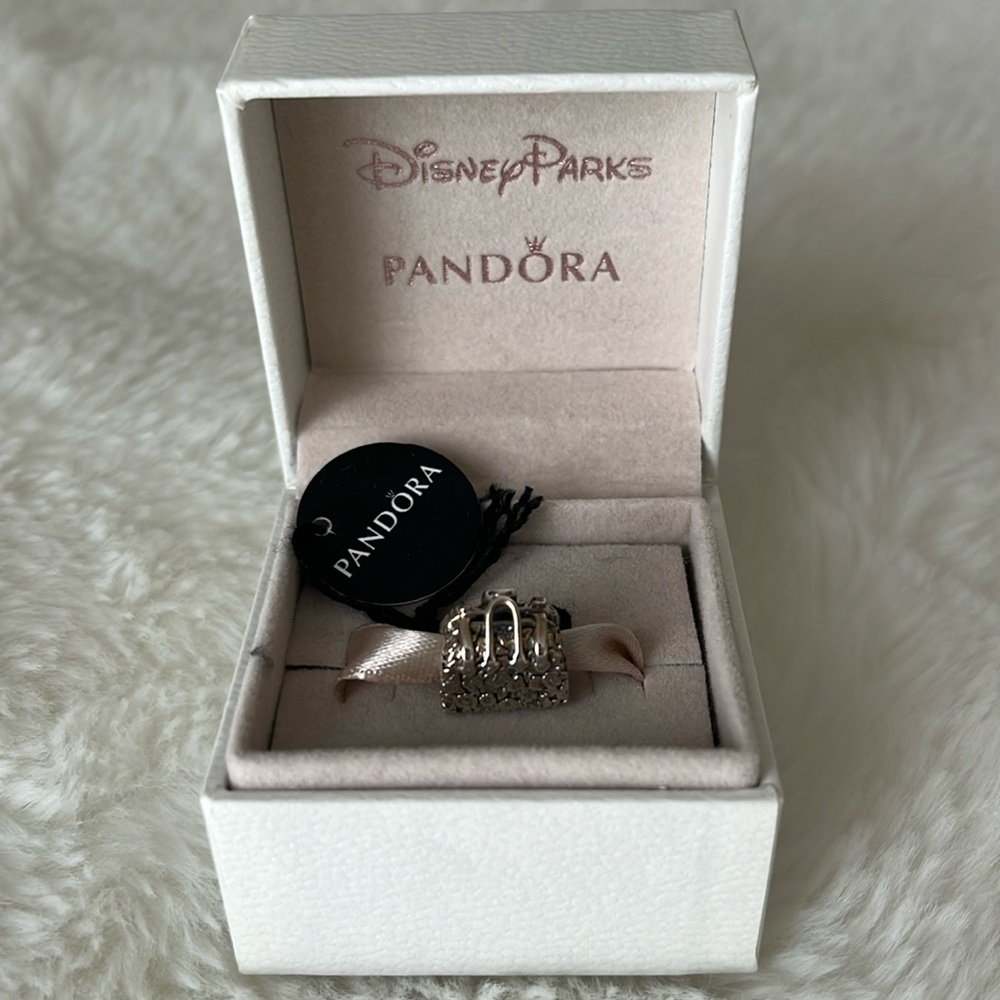 Pandora Disney Parks Sterling Silver Mary Poppins Carpet Bag Bead Charm